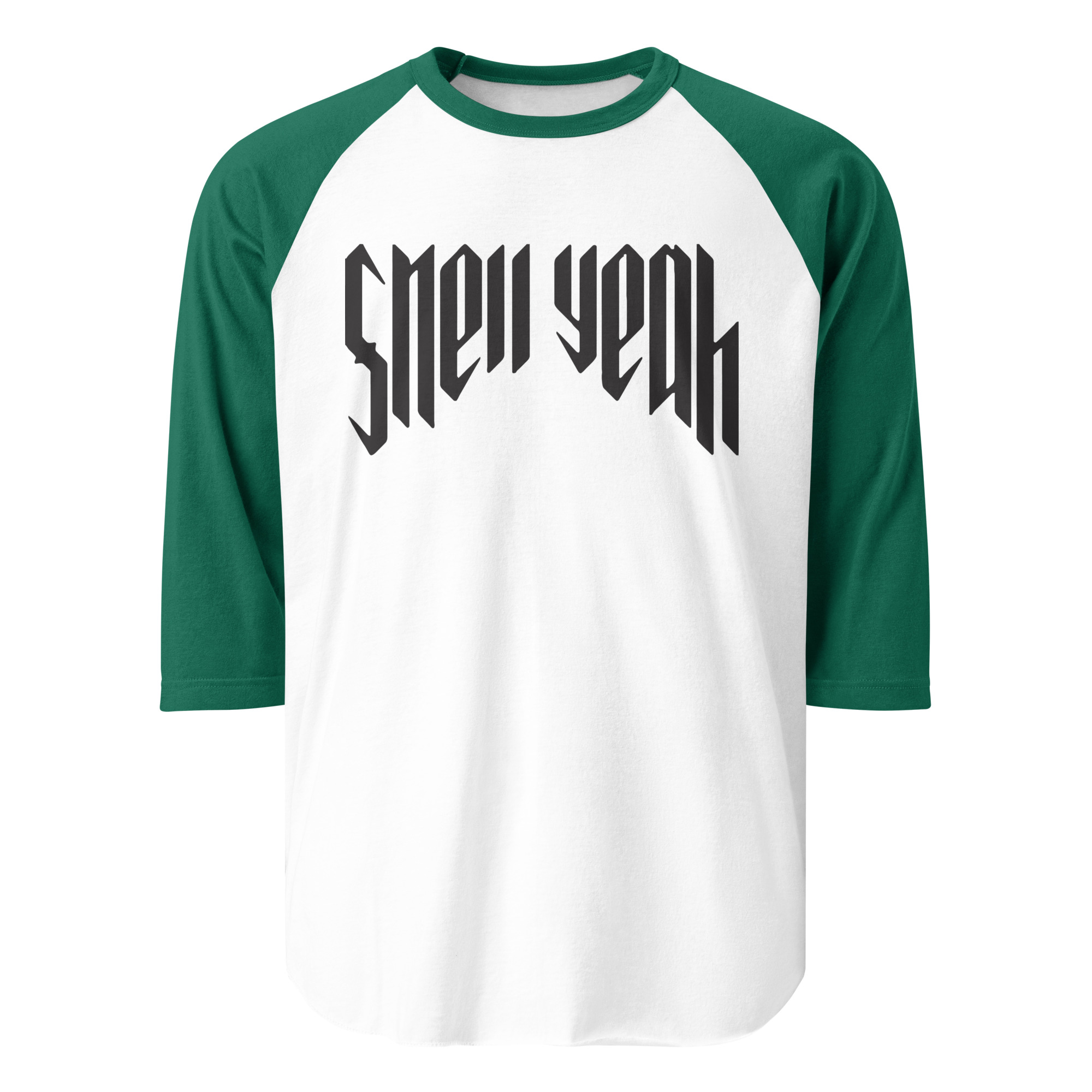 3/4 sleeve raglan shirt